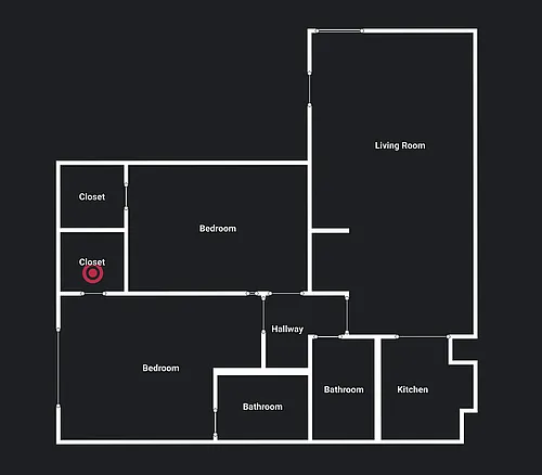 Floor plan 2 Bedroom 2 Bathroom