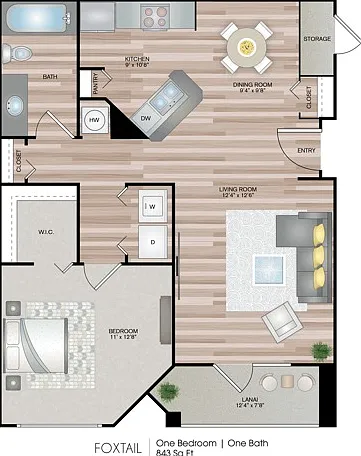 843 Square Feet 843 Square Feet