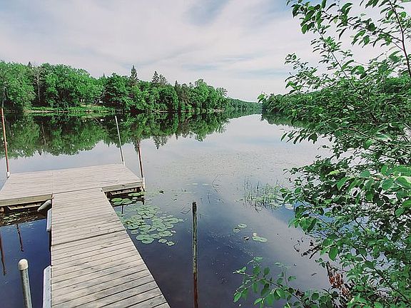 East view of the river