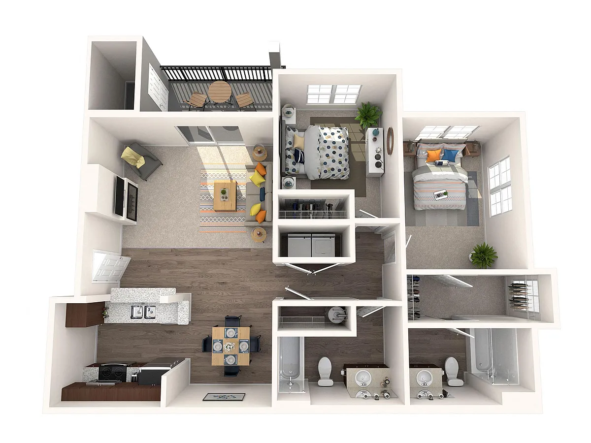 Floor plan Nyholm Corner