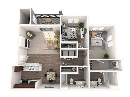 Floor plan Nyholm Corner