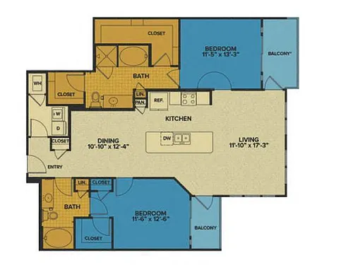 Floor plan B8