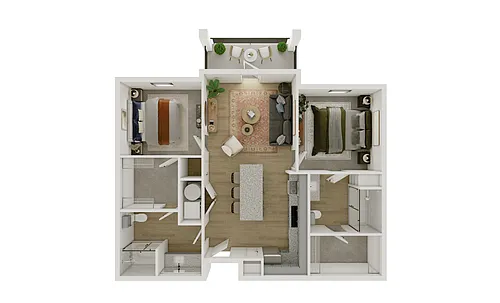 Floor plan Oak