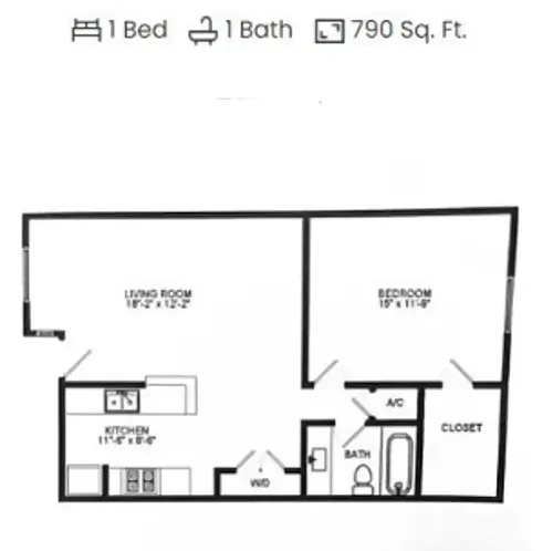 Floor plan A19