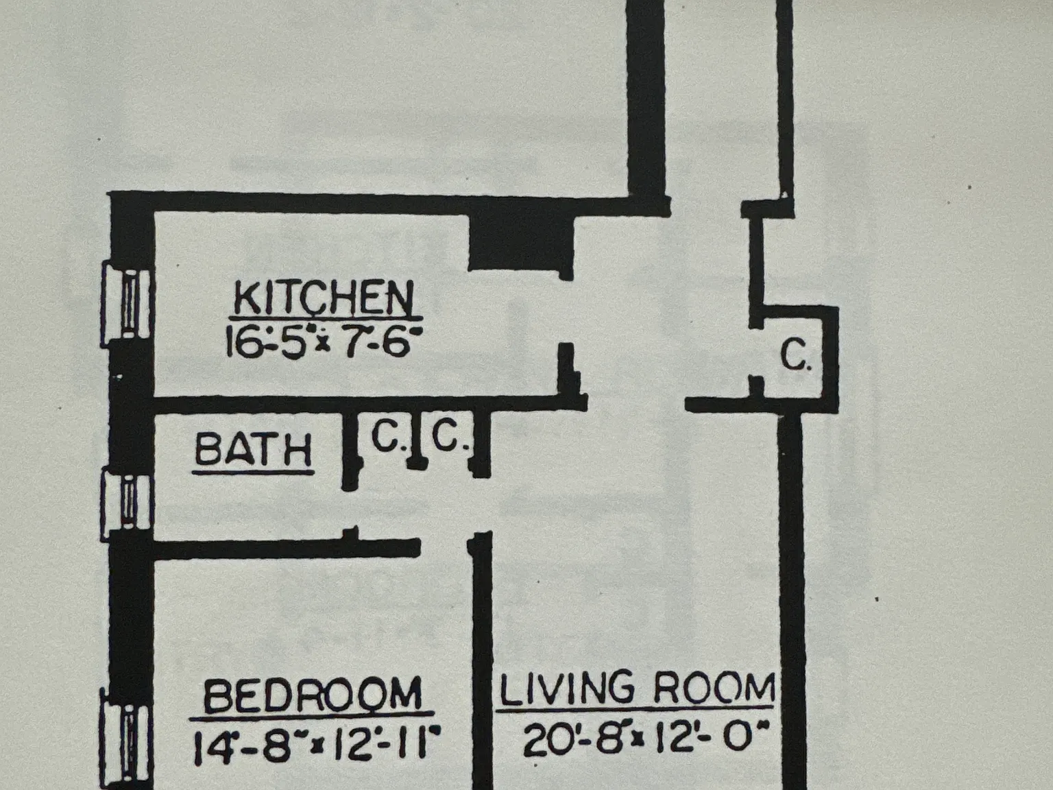 1 bed, 800 sqft, $2,400 — Photo 2