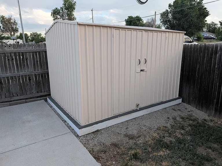 Backyard shed