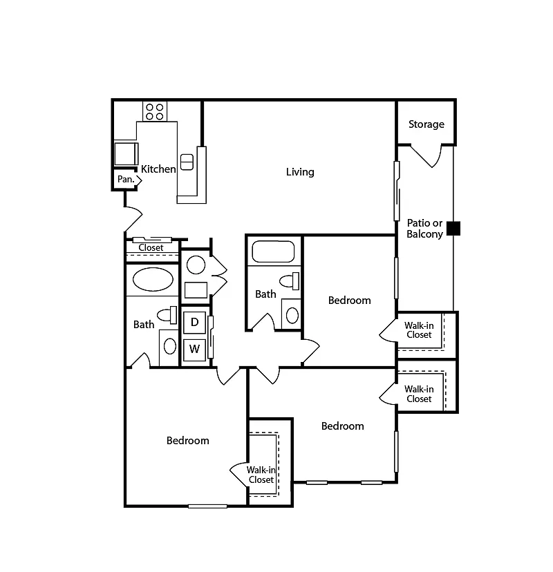 Floor plan Versaille