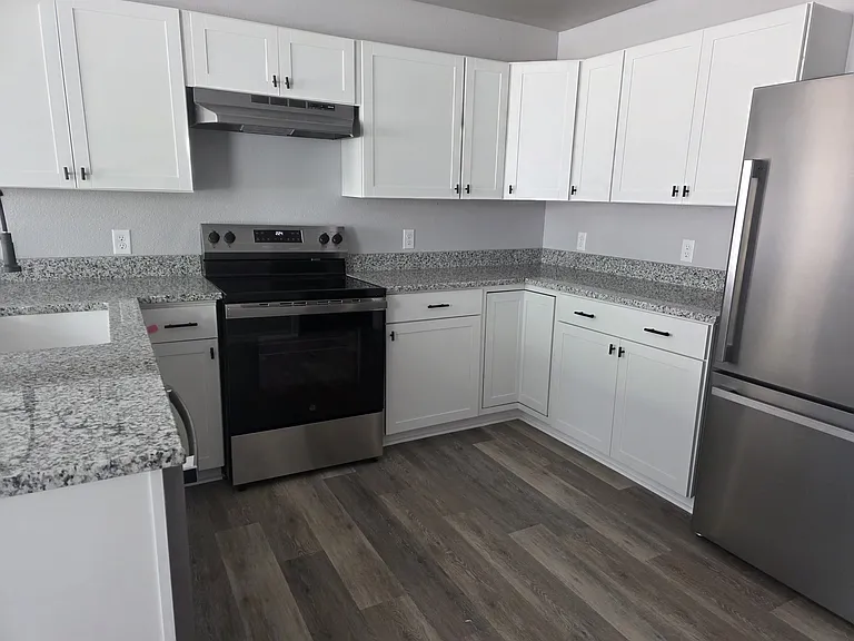 Kitchen with all new appliances