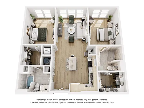 Floor plan B21