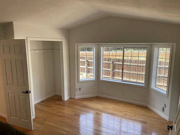 Master bedroom bay window