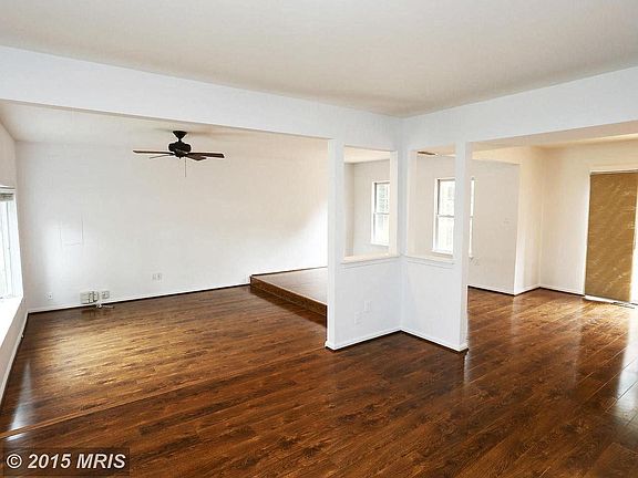 spacious living room and family room