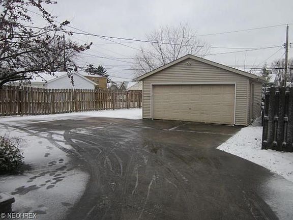 Garage and driveway parking; large backyard
