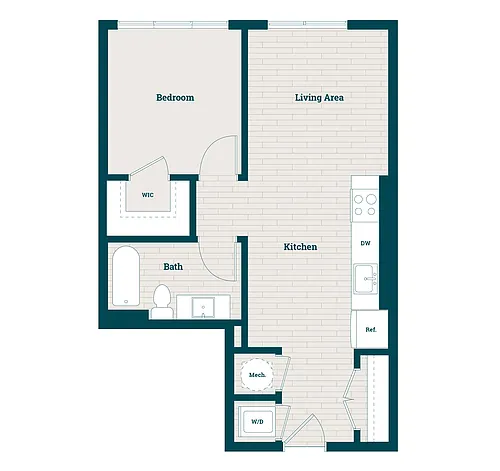 Floor plan A6A