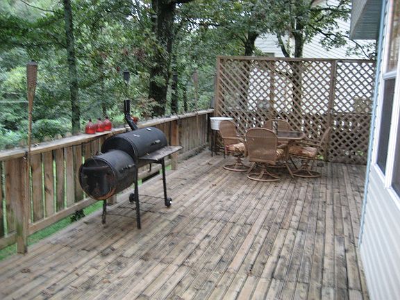 Deck (width of house)