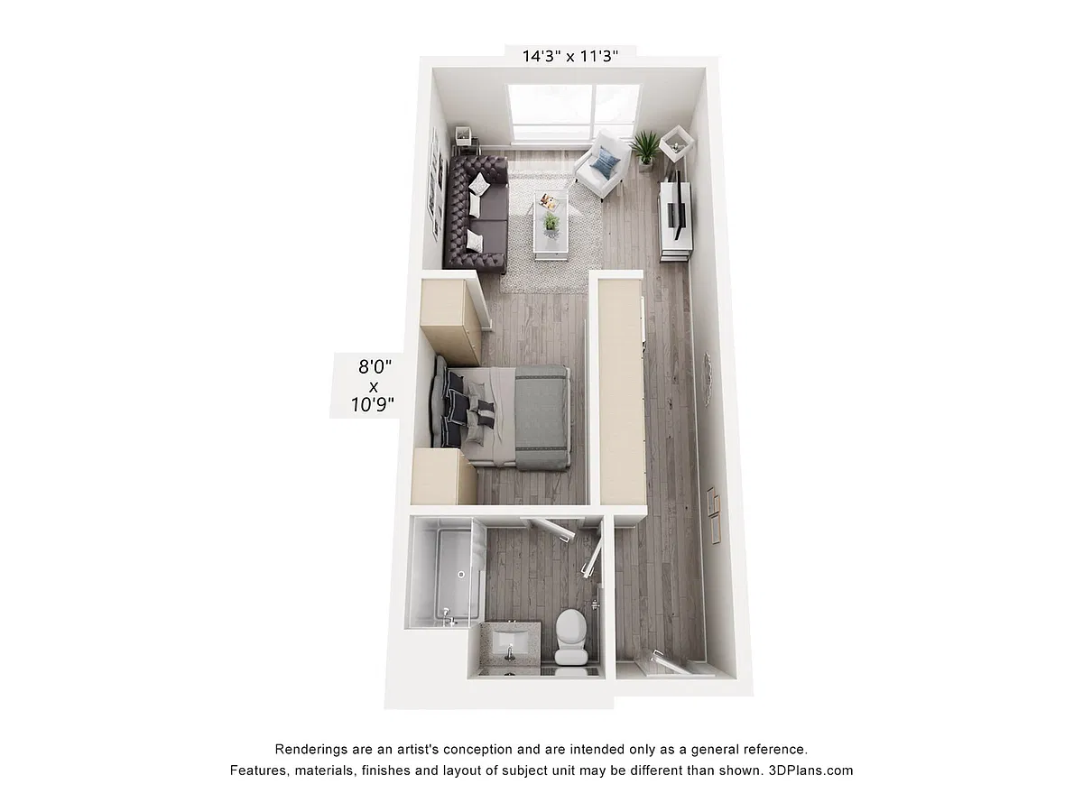Floor plan JUNIOR A1