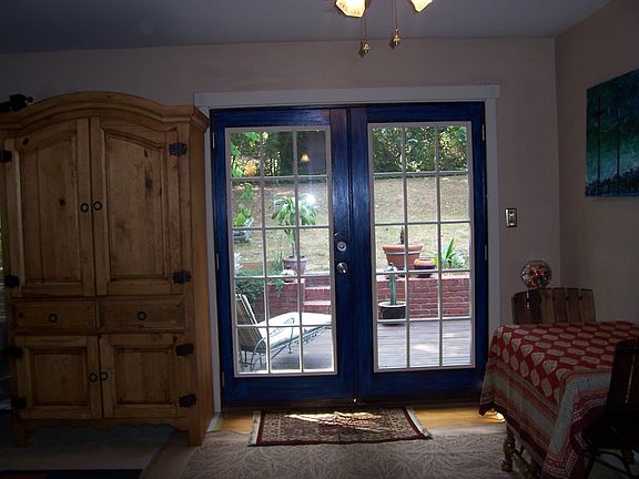 French Doors to Deck