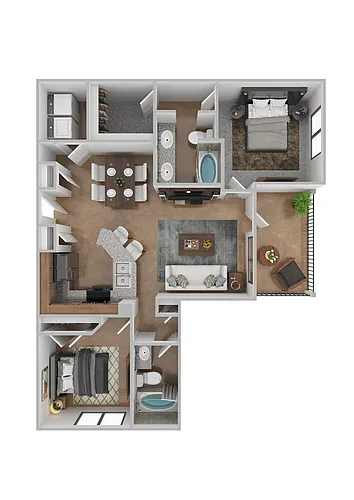 Floor plan B3