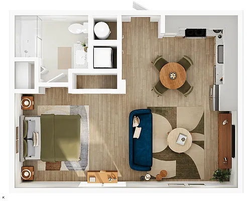 Floor plan K