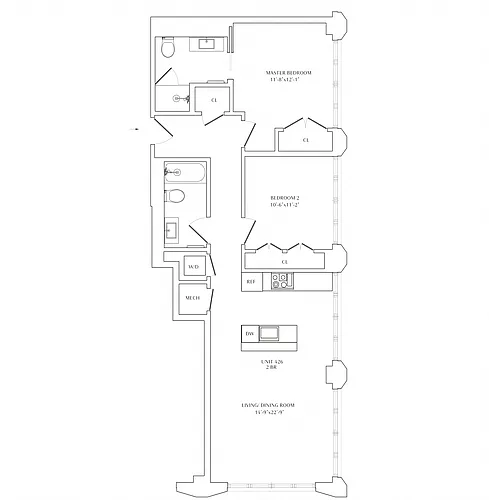 Floor plan B7