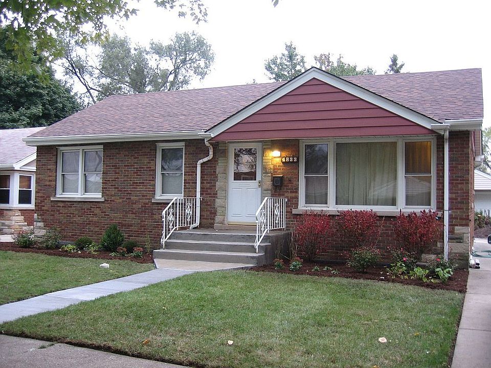 New roof, porch, walkway, landscaping, concrete patio, etc...