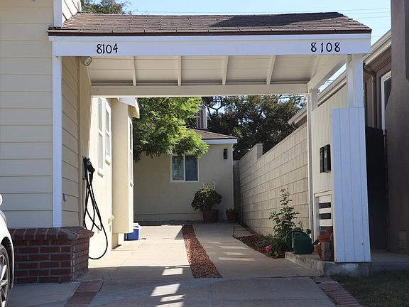 Carport to 8108 Studio