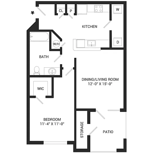 Floor plan Elbert