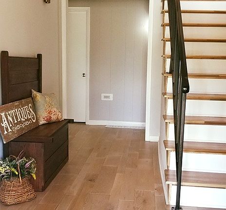 Hardwood, Wrought Iron