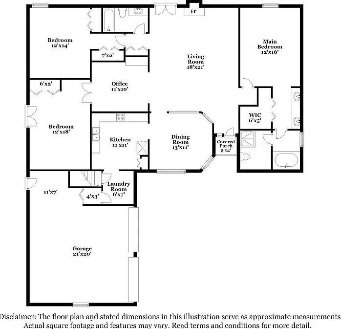 3 bed, 2.0 bath, 2521 sqft, $2,665 — Photo 2