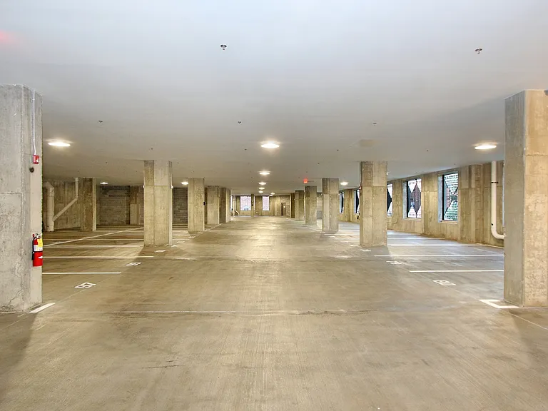 Experience the convenience of secure and spacious private parking.