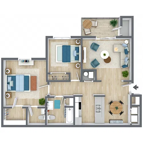 Floor plan B3