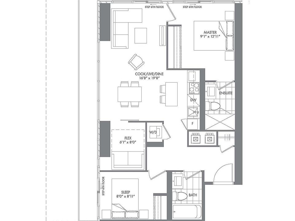 2nd image of 3900 Confederation Pkwy #5404