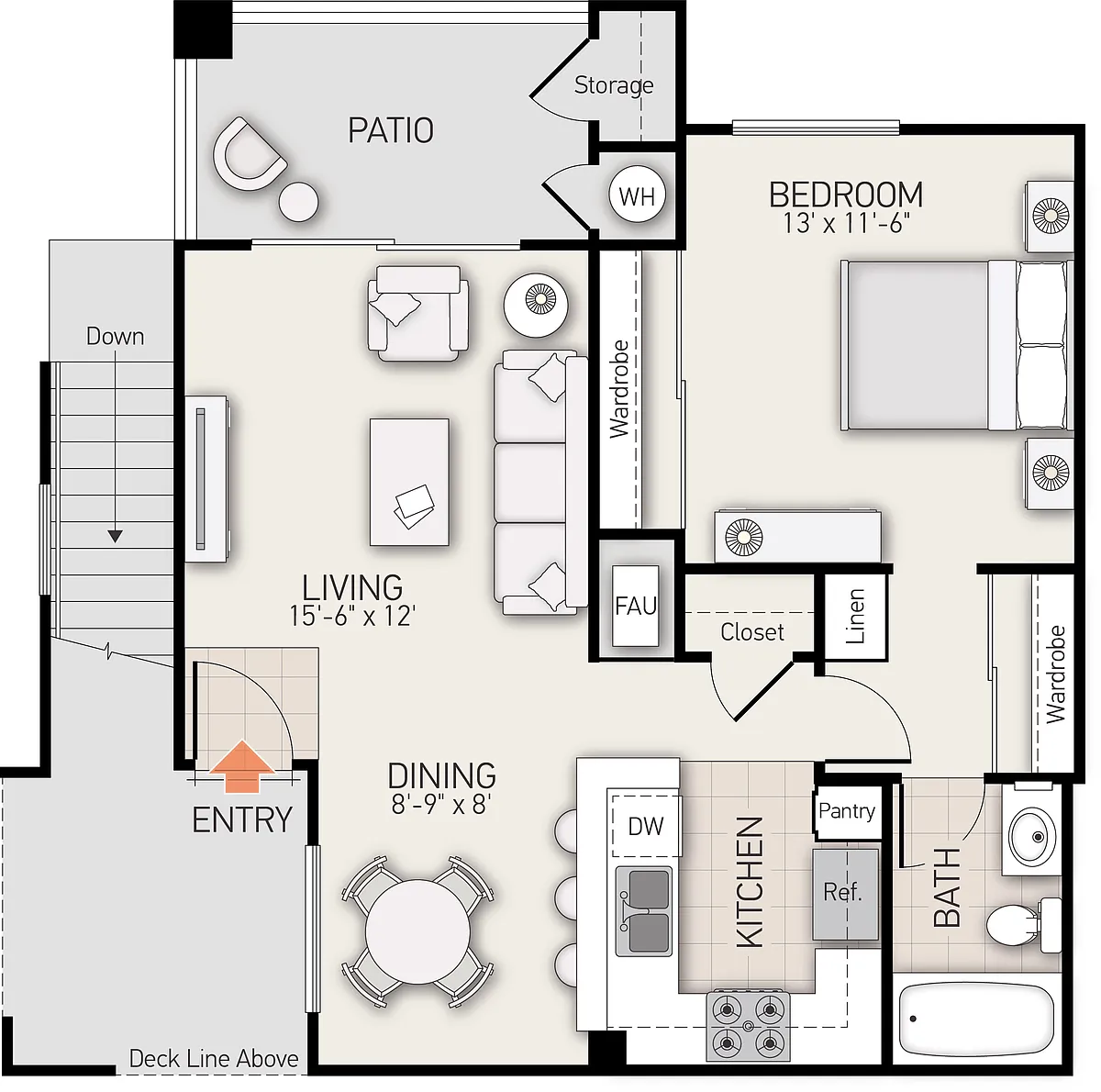 Floor plan Plan 1