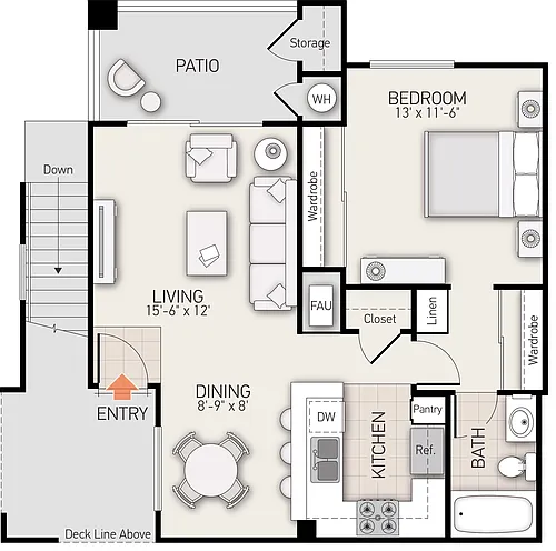 Floor plan Plan 1