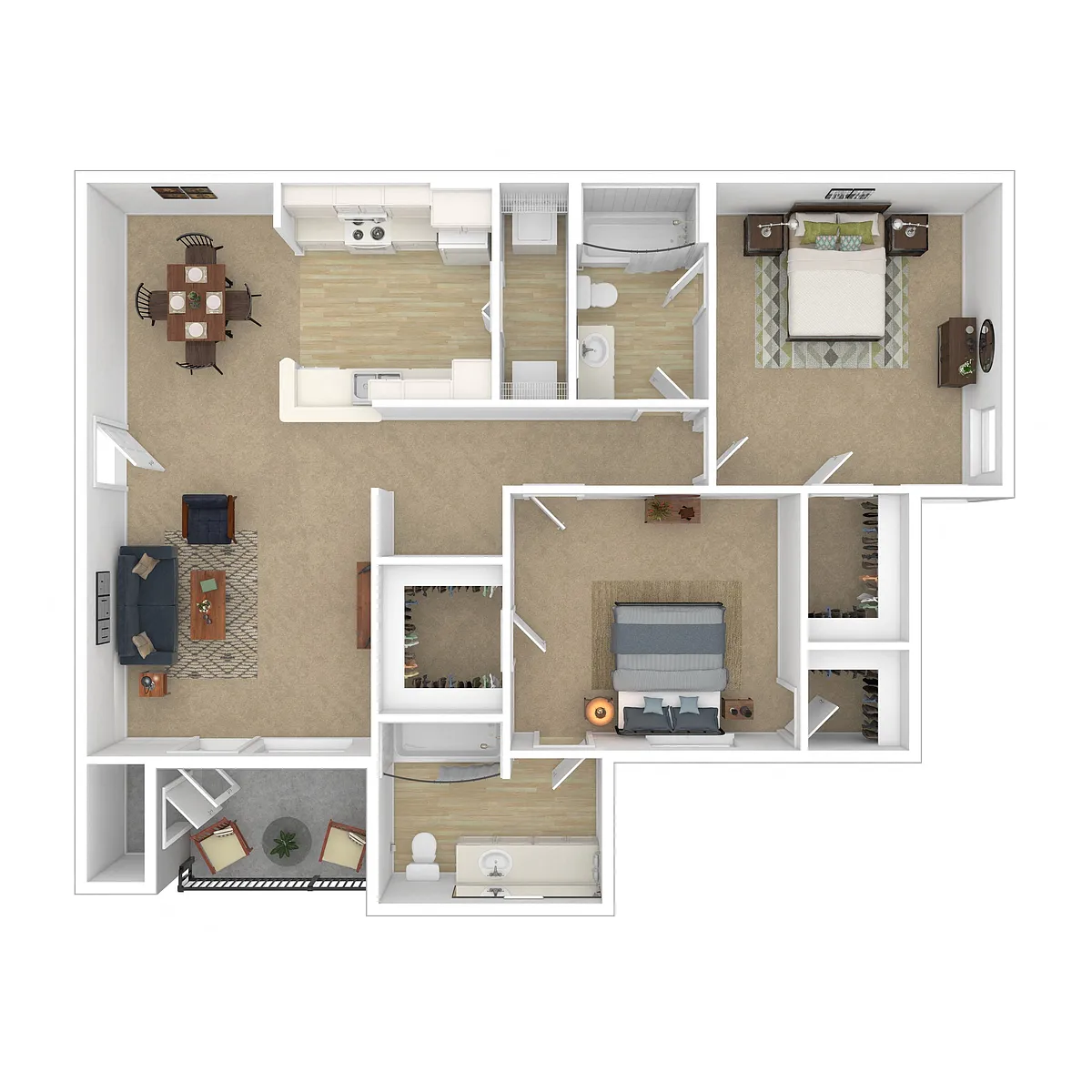 Floor plan B2