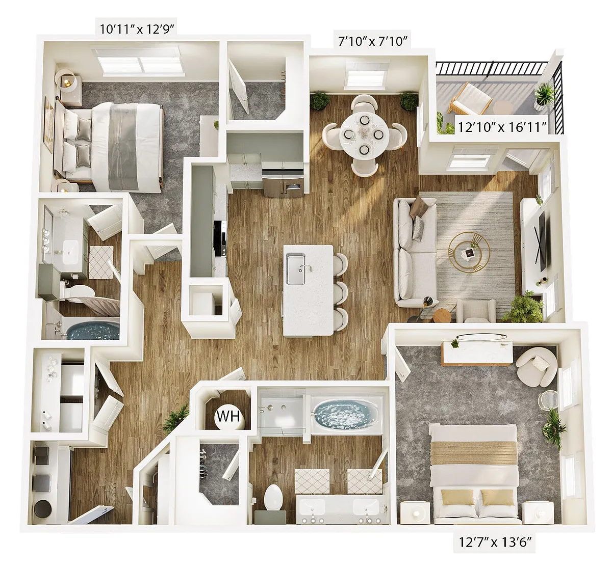 Floor plan B2
