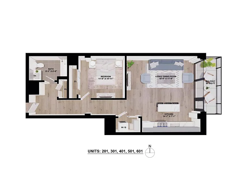 Luxe Suites Chicago Luxury Apartments — Photo 98