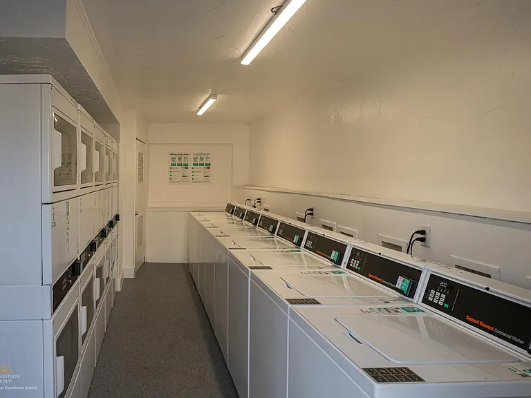 community on-site laundry room