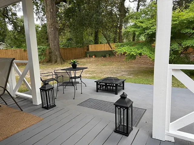 Fire Pit and Conversation Area