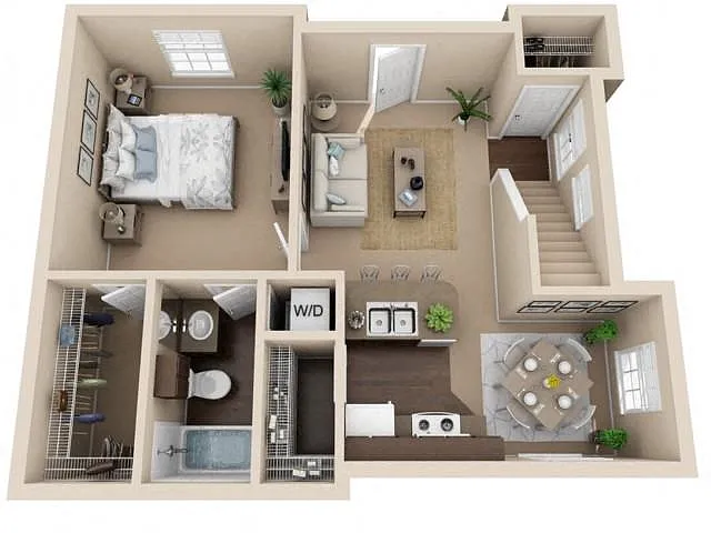 Floor plan Creekside Classic