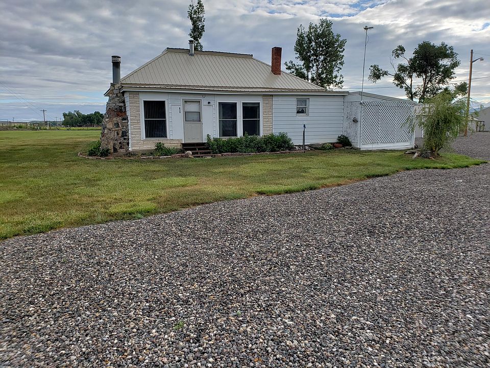 South side of rental home