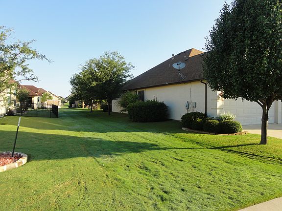 Green space side yard.