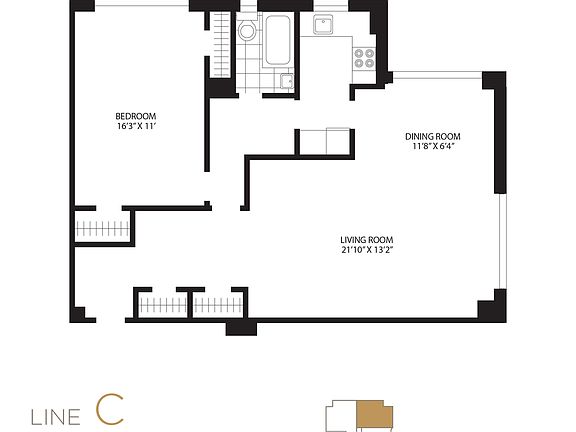 2nd image of 30 Park Ave #6CC