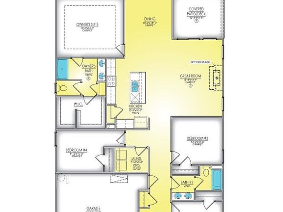5th image of 170 Westfield Circle Lot 14 Courtland II -B