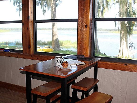 Enjoy your morning coffee overlooking these gorgeous views