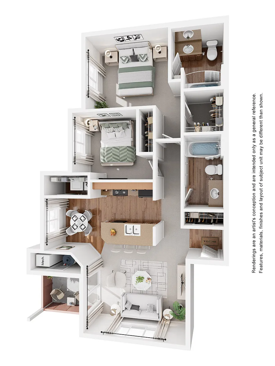 Floor plan Stonebrook C