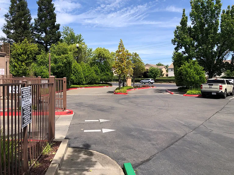 Entrance to property.
