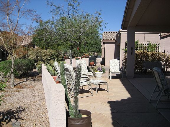Back patio for bar-be-que 