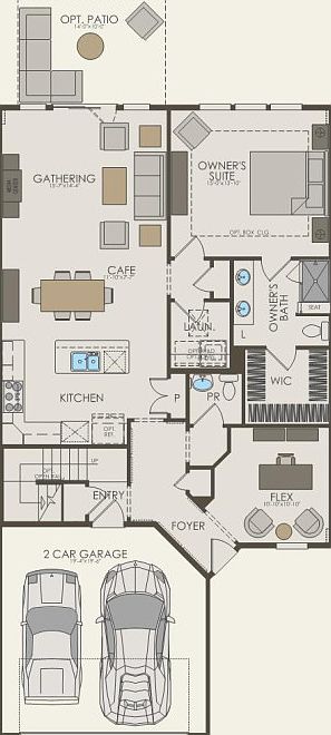 First Floor 2 br 2 ba