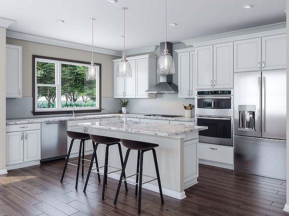 Forest Lake Townes Plan 2 Kitchen
