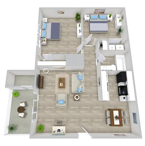 Floor plan B1